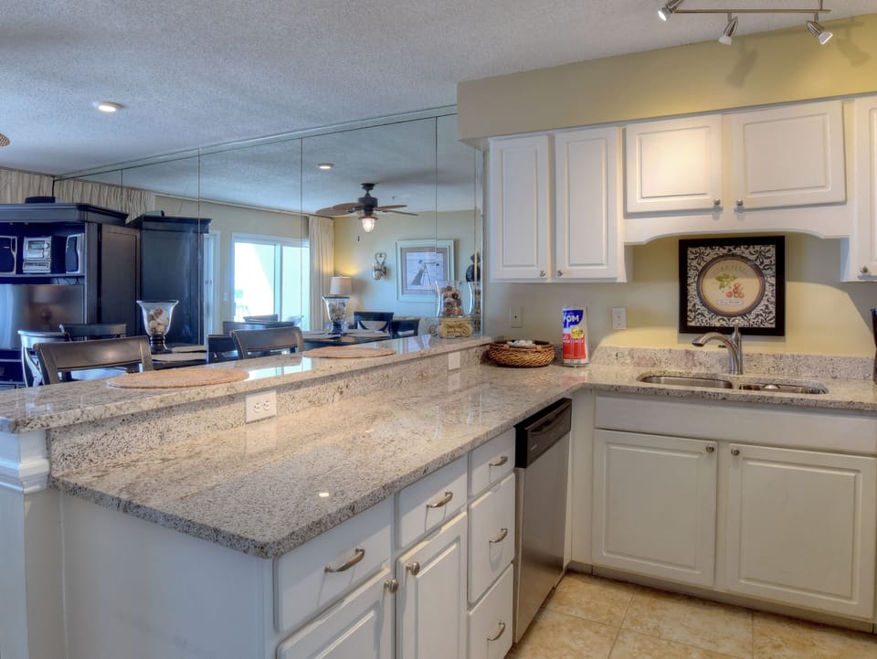 View of kitchen