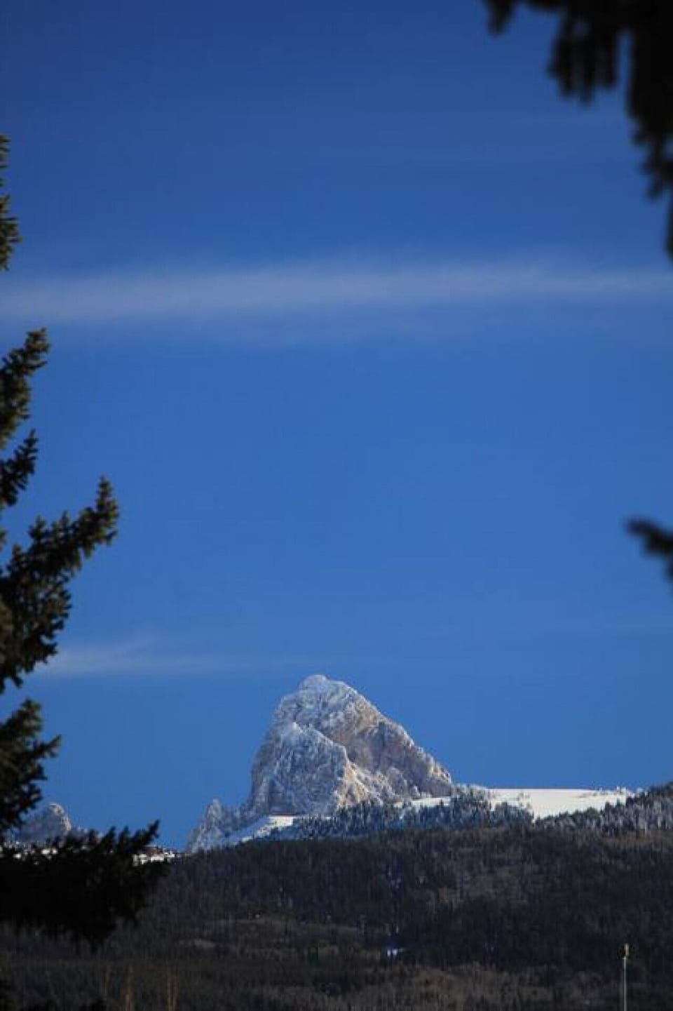 Teton View from the lot.