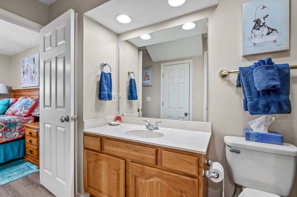 Bathroom on the main level