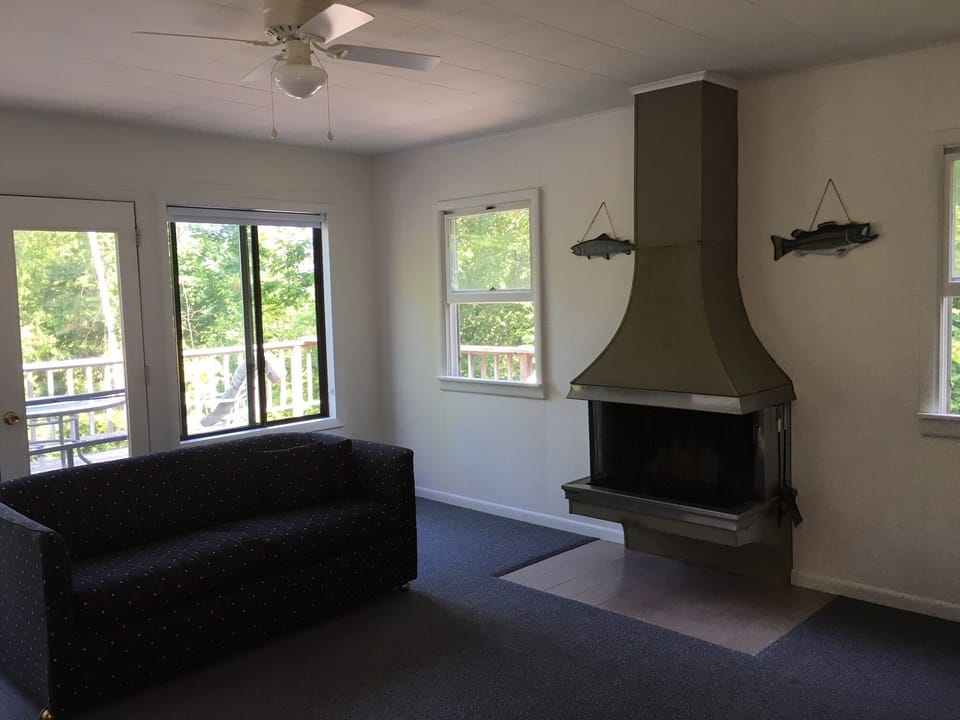 living area off deck