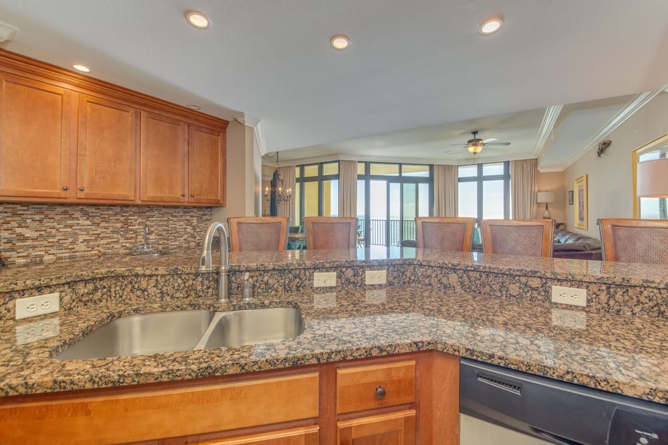 View from the kitchen