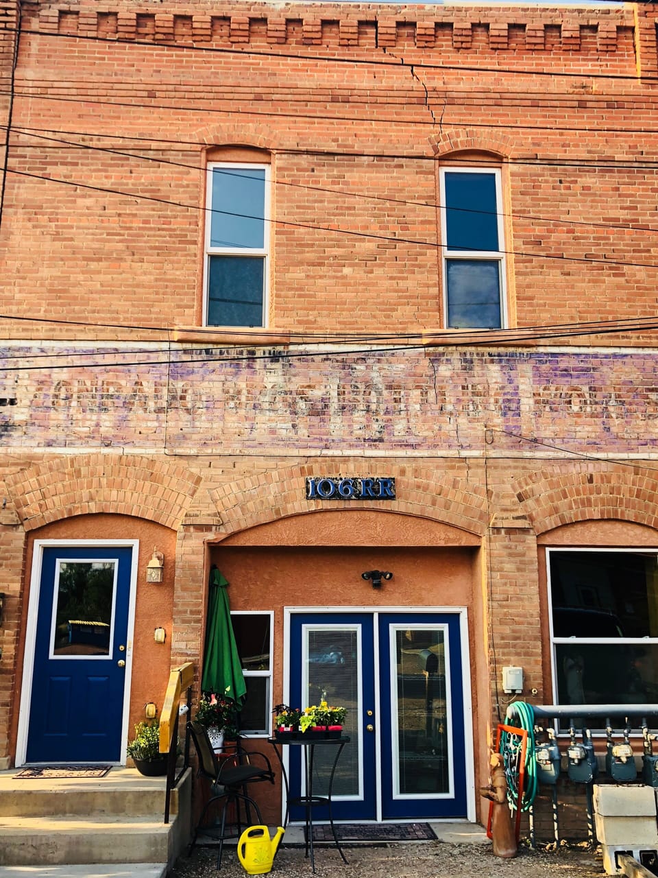 Front of building