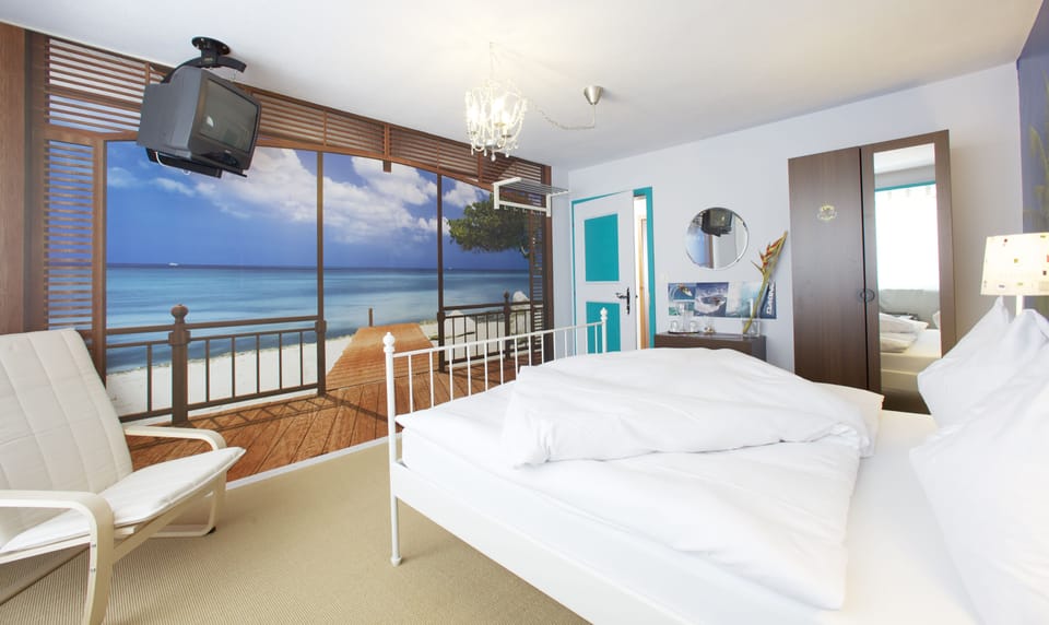 Brand Room with Double bed | Premium bedding, individually decorated, iron/ironing board, free WiFi