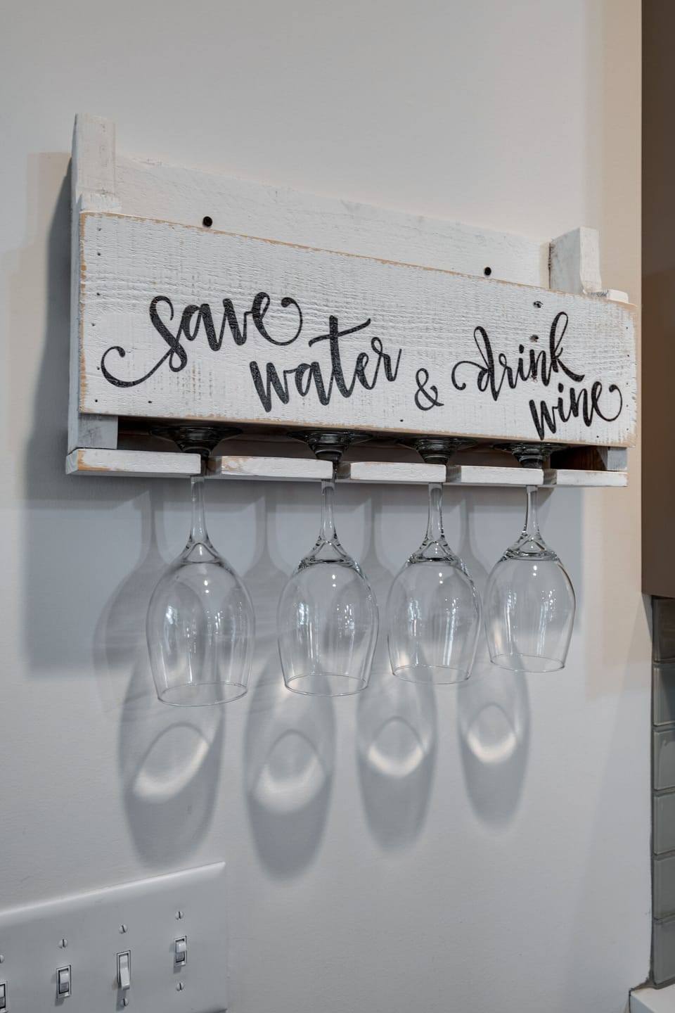 Thoughtful home-like touches through the house. 