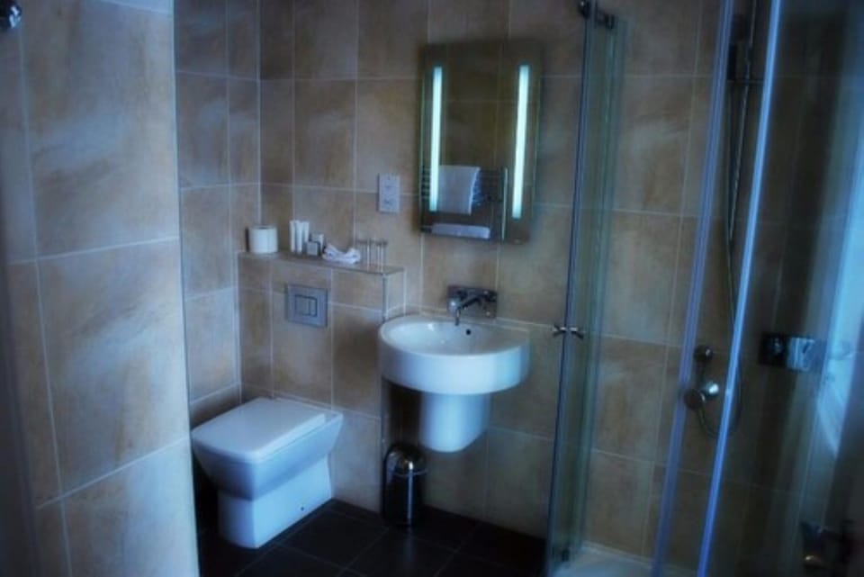 Double Room | Bathroom | Shower, free toiletries, hair dryer, bathrobes
