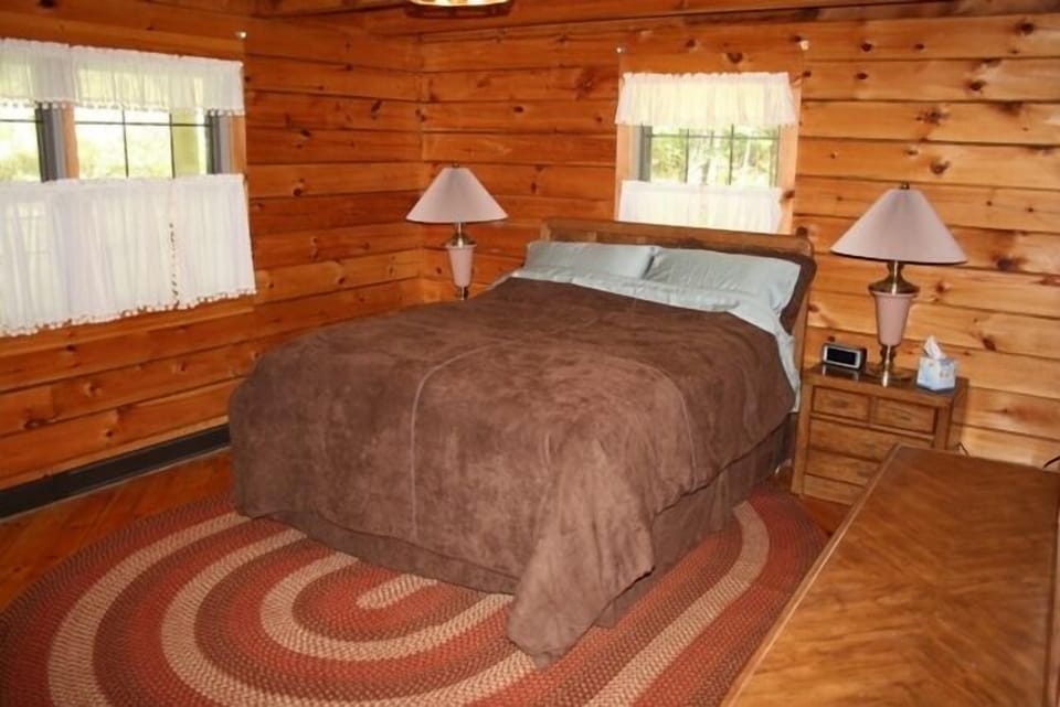 bedroom one with queen size bed
