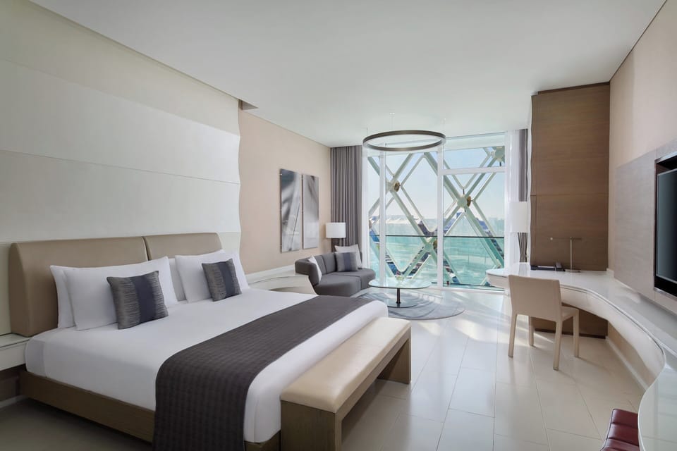 Wonderful Room, 1 King Bed, Balcony with Complimentary Yas Beach Access | Minibar, in-room safe, individually decorated, individually furnished