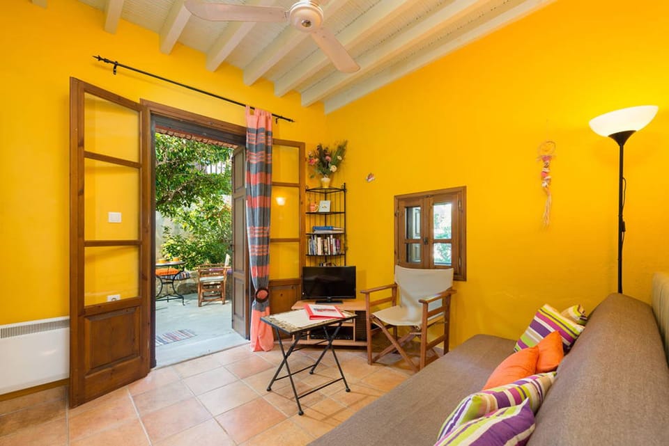 The Yellow Living Room