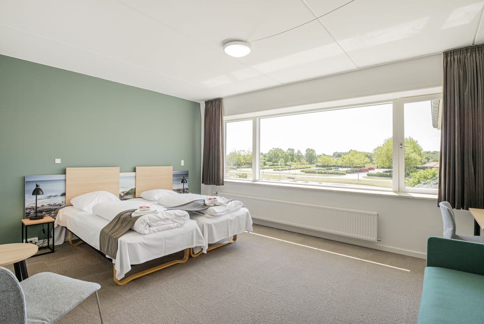 Premium bedding, pillowtop beds, individually decorated