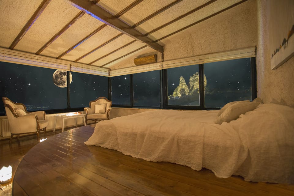 Cam Panoramic Oda | 1 bedroom, Egyptian cotton sheets, premium bedding, memory foam beds