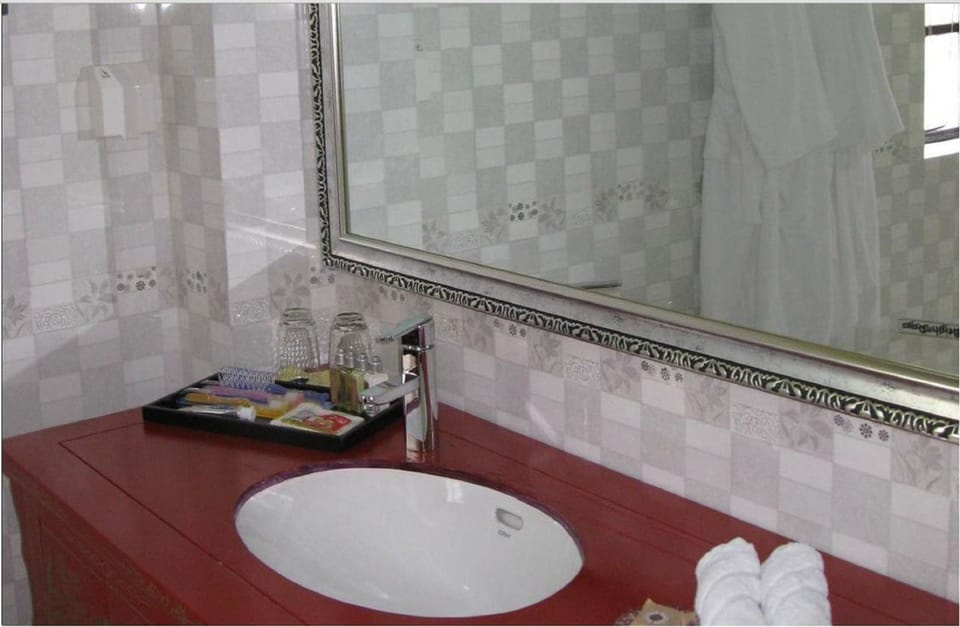 Free toiletries, hair dryer, slippers, towels
