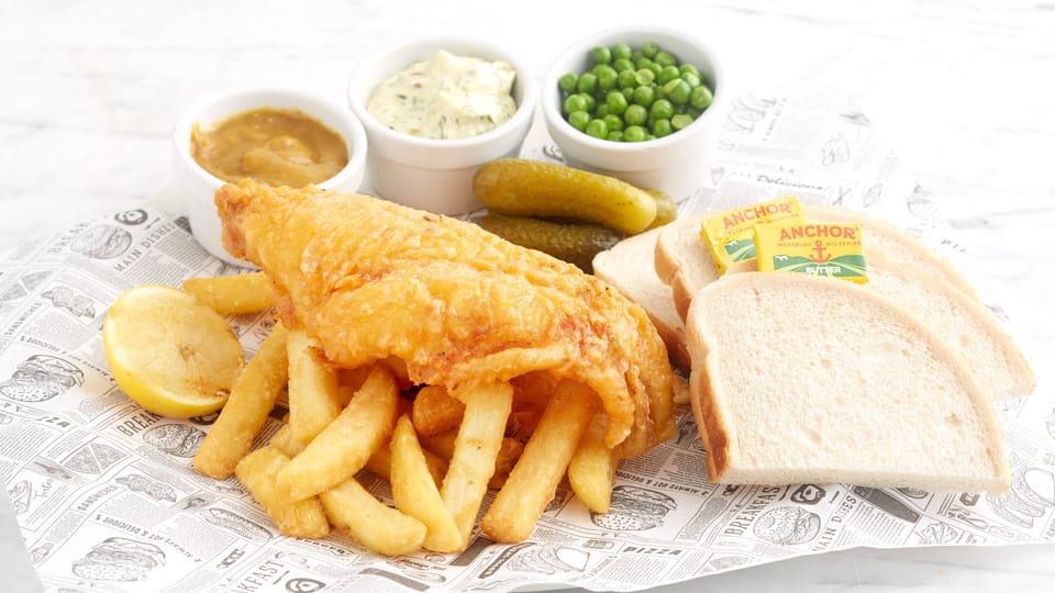 Breakfast, lunch, dinner served; British cuisine 