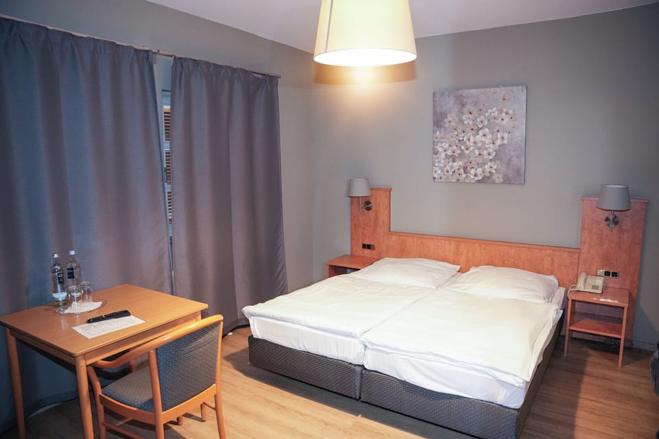 Down comforters, free WiFi, bed sheets