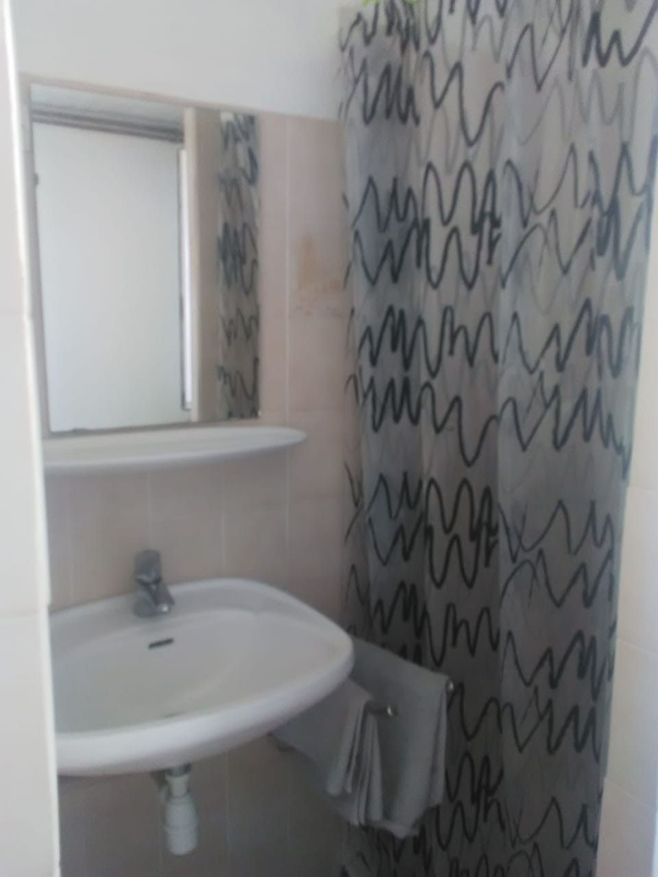 Shower, free toiletries, hair dryer (on request), towels