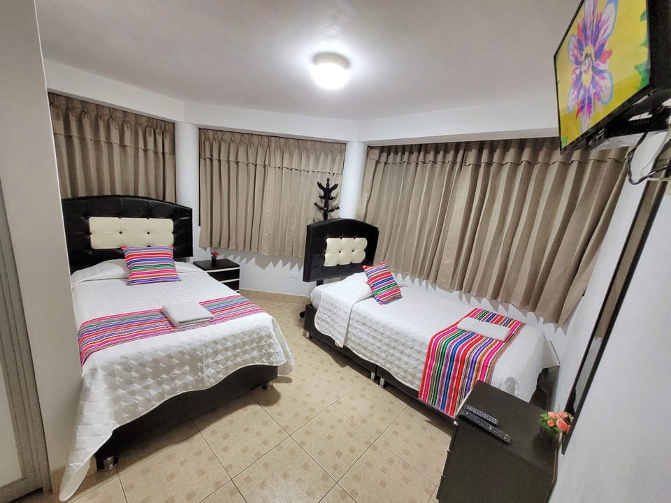 Twin Room, Ensuite, City View | Premium bedding, down comforters, memory foam beds, desk