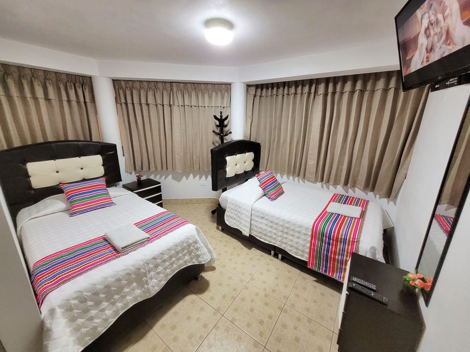 Twin Room, Ensuite, City View | Premium bedding, down comforters, memory foam beds, desk