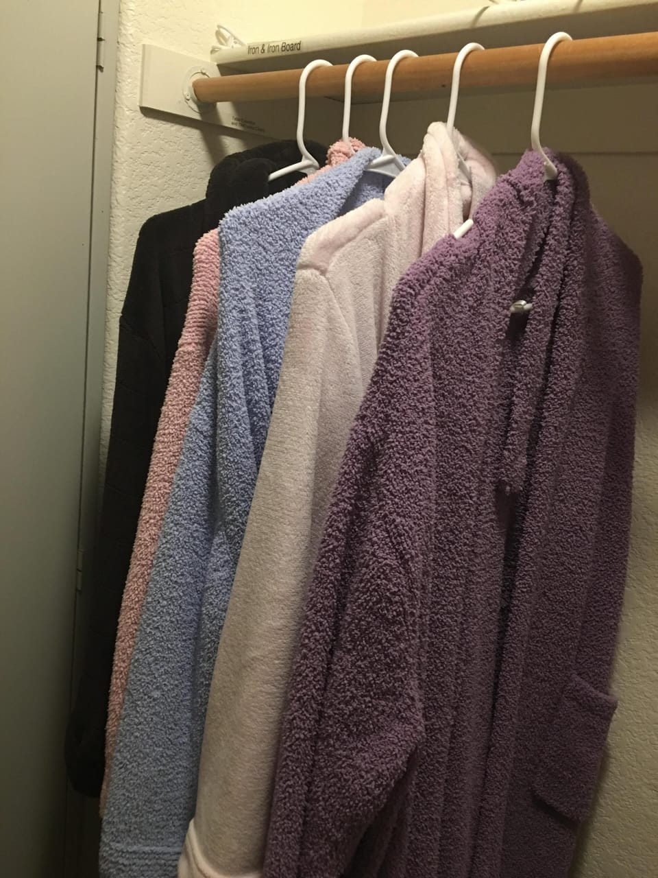 Comfy robes supplied for your pleasure