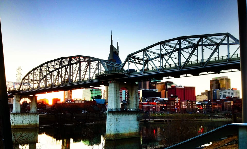  The Walking Bridge to Downtown Nashville