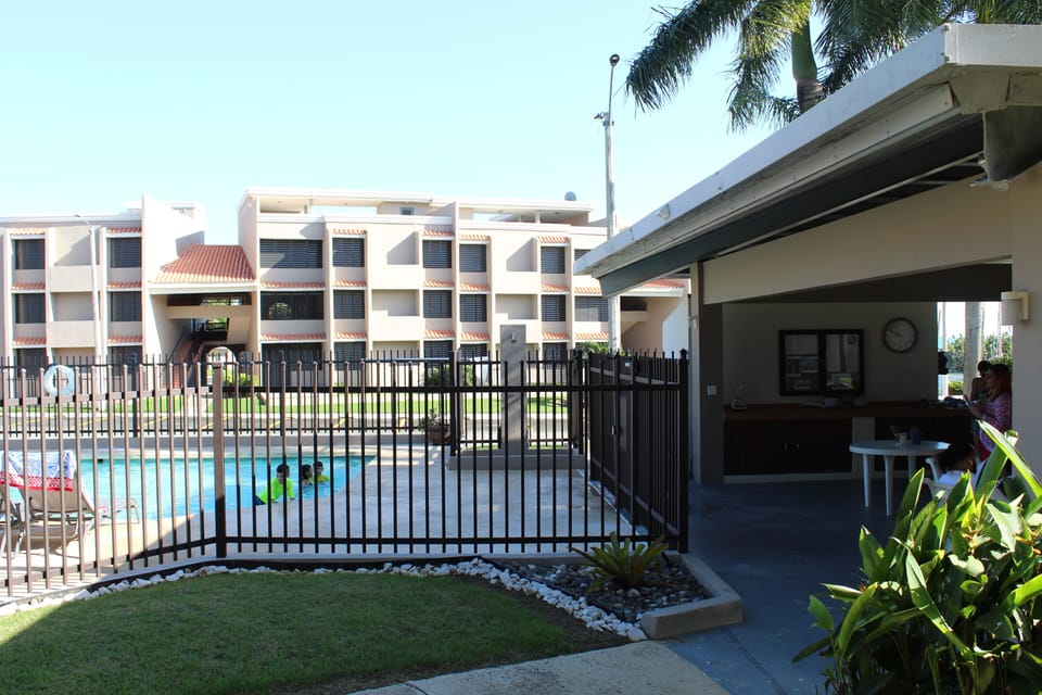 Clubhouse and pool