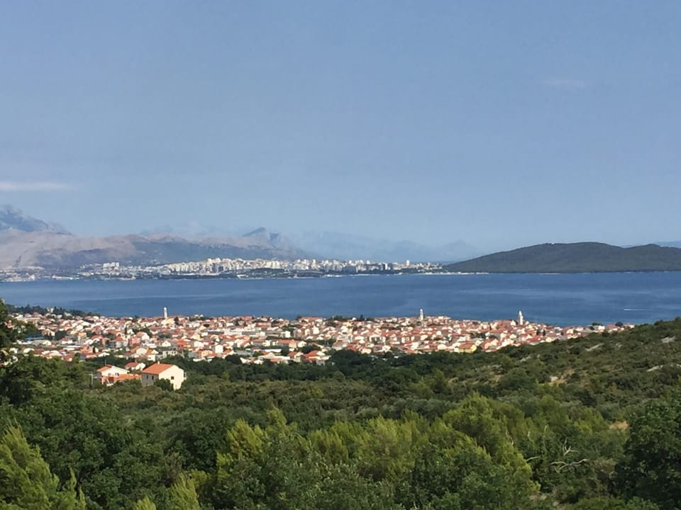 View of Split from our Villa