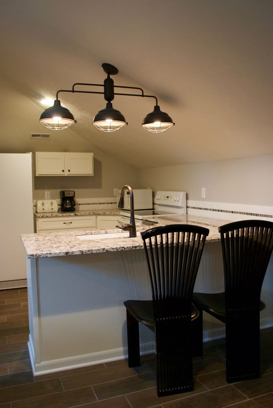 Everything has been recently renovated and updated.