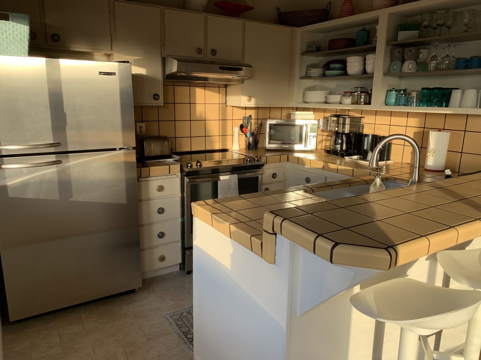 Kitchen, well appointed and ready to cook all your meals