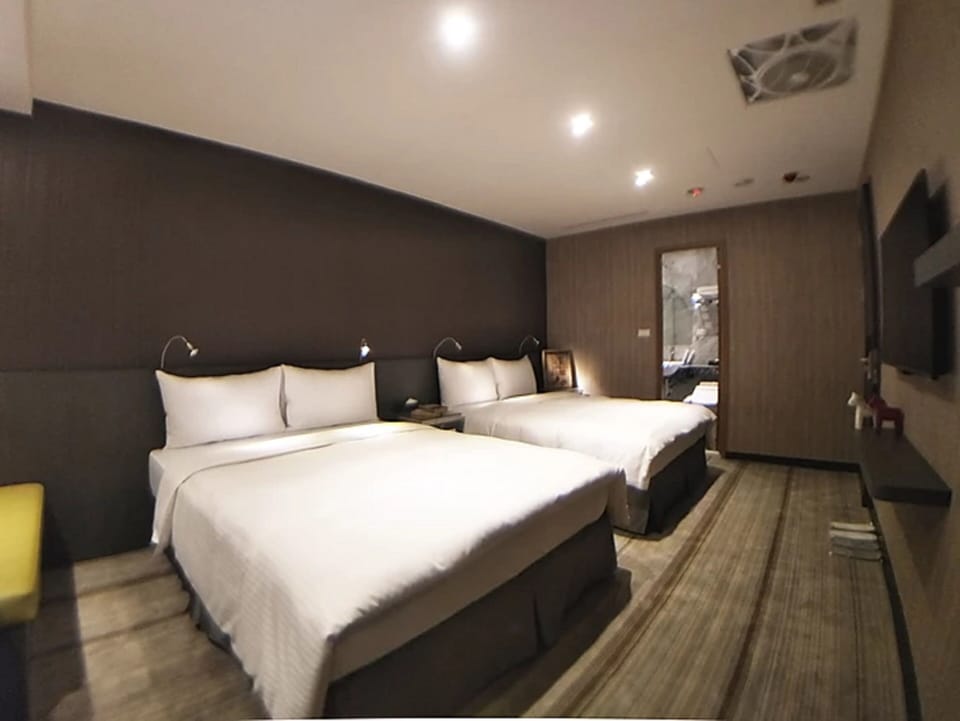 Quadruple Room | Premium bedding, down comforters, desk, laptop workspace