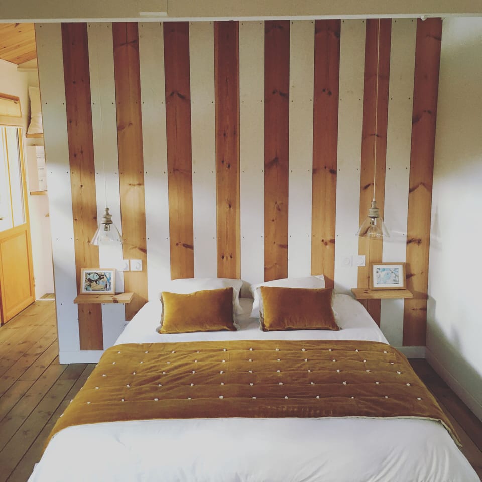 Superior Double Room, Private Bathroom, Garden View (Le Ferret)