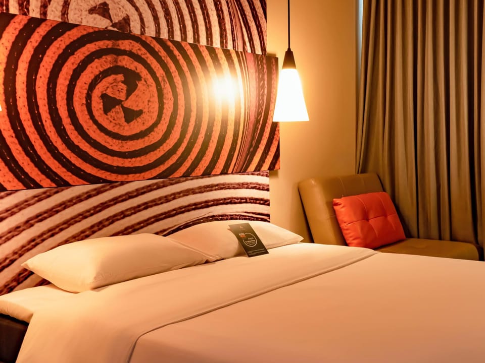 In-room safe, desk, laptop workspace, blackout drapes