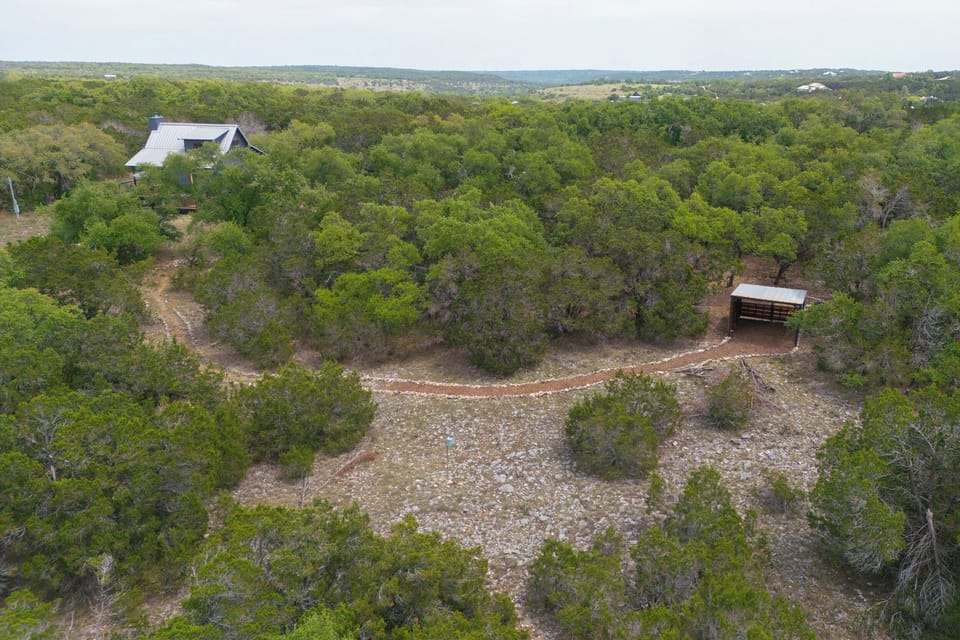 The path to the bird blind