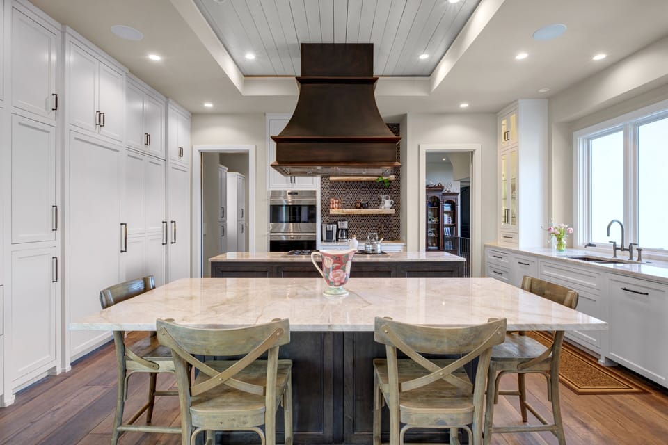 Sit and watch as a chef prepares your meal.