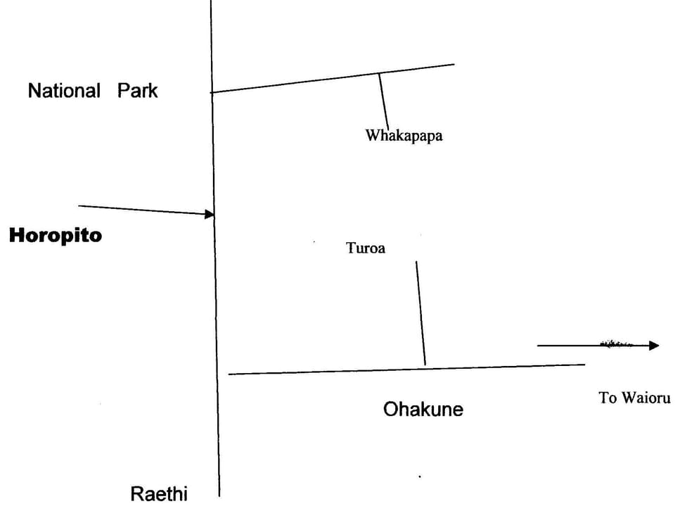 map of location and ski fields