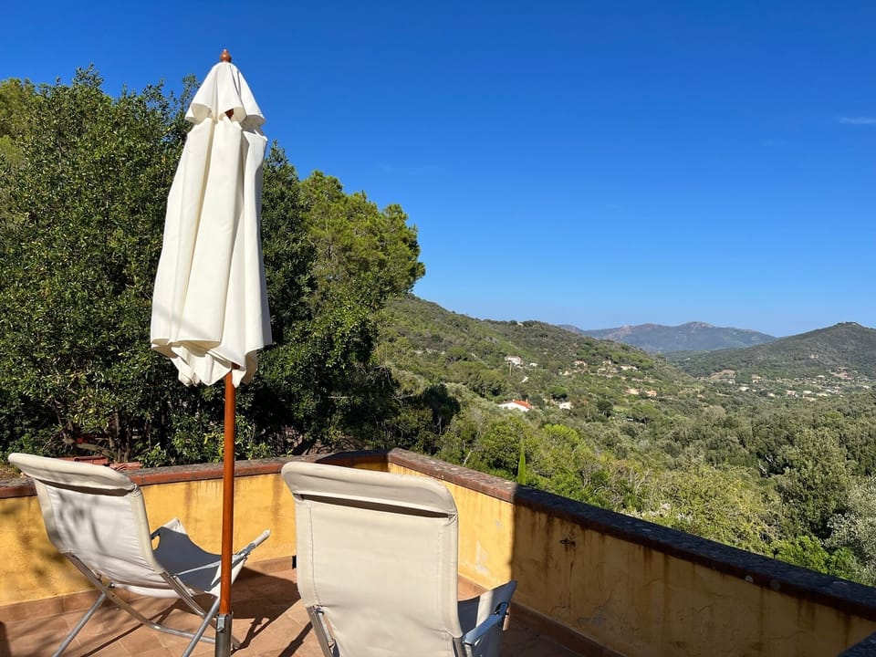 The terrace of main double room