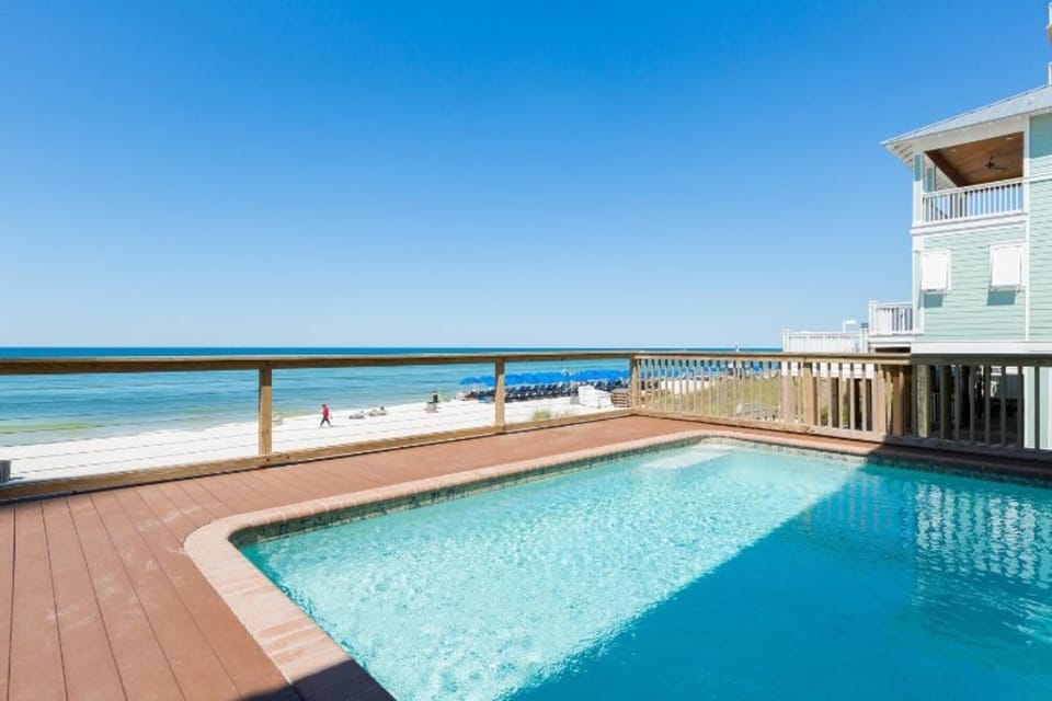 Private Pool, Overlooking Beach