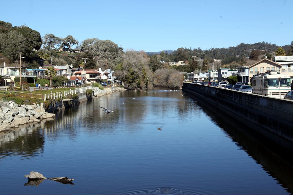 Rio Del Mar River (across the street and 1 block away)
