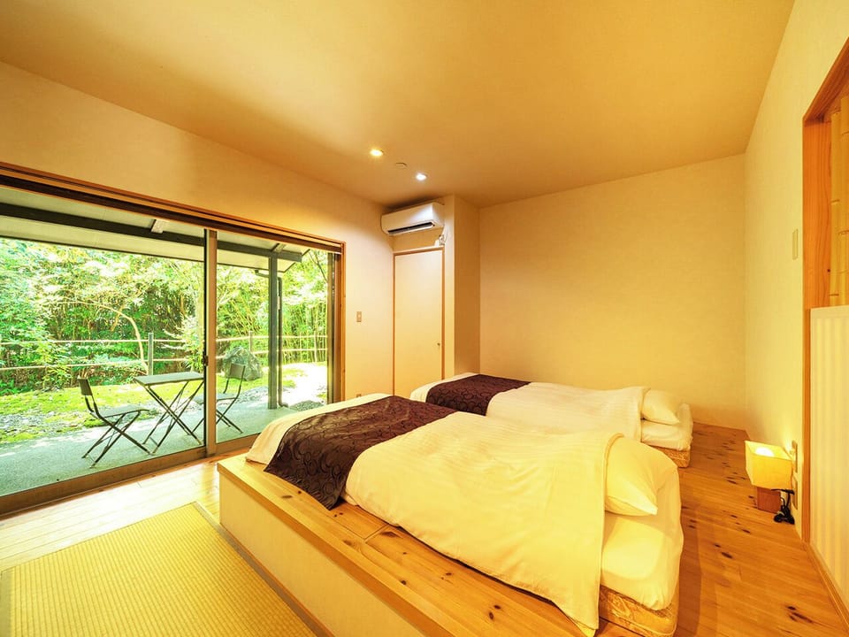 Japanese Style Room with Private Indoor Spa Tub, SAEZURI, UTA, Type B | Premium bedding, in-room safe, desk, WiFi (free)