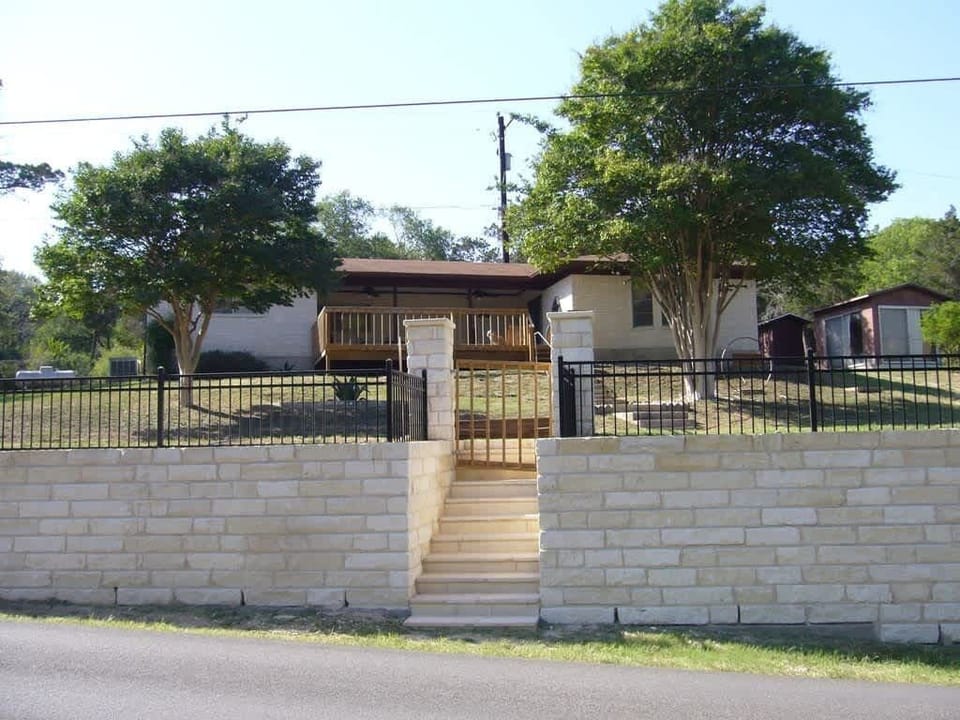 Front of home. 