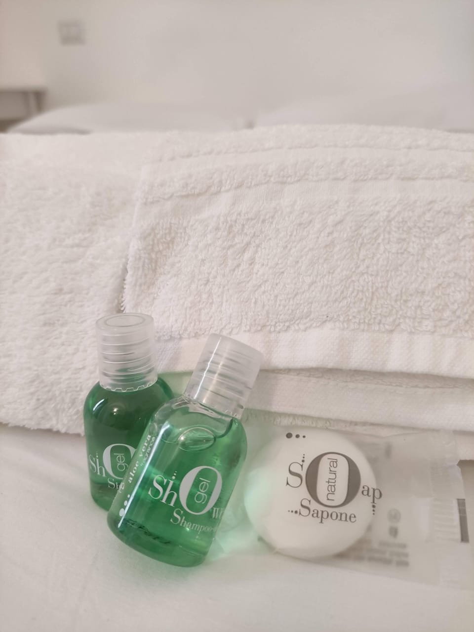 Frette Italian sheets, down comforters, minibar, desk