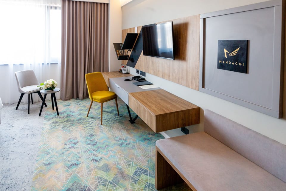 Deluxe Double Room Single Use, 1 Queen Bed, Non Smoking | Premium bedding, pillowtop beds, in-room safe, desk