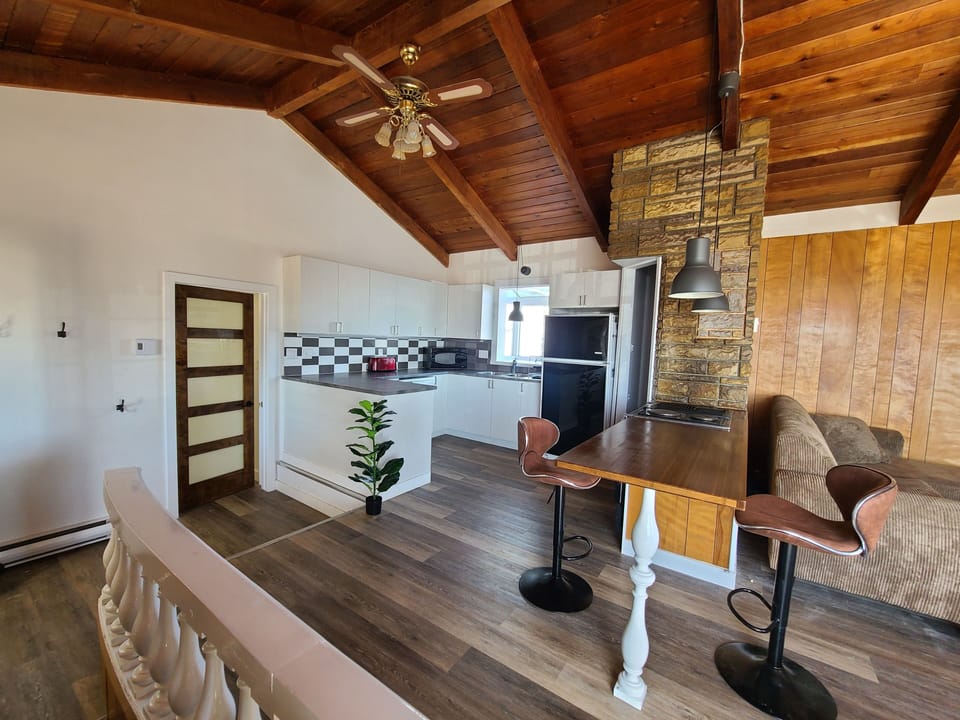 City Apartment | Private kitchen | Full-size fridge