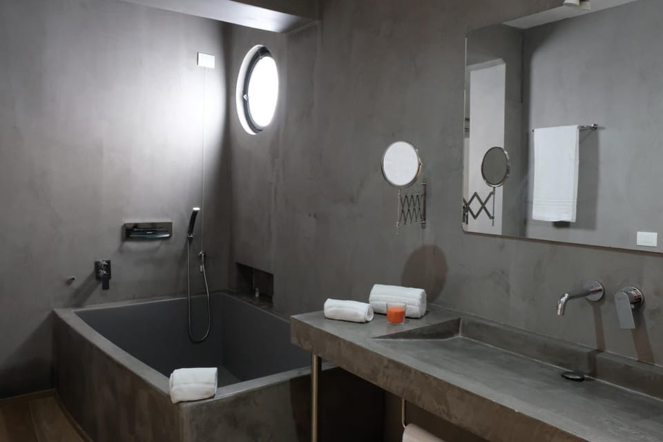Free toiletries, hair dryer, bidet, towels