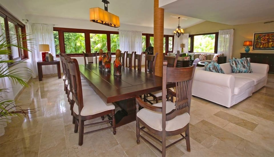 Villa, 1 King Bed, Non Smoking | Living room | Flat-screen TV, DVD player