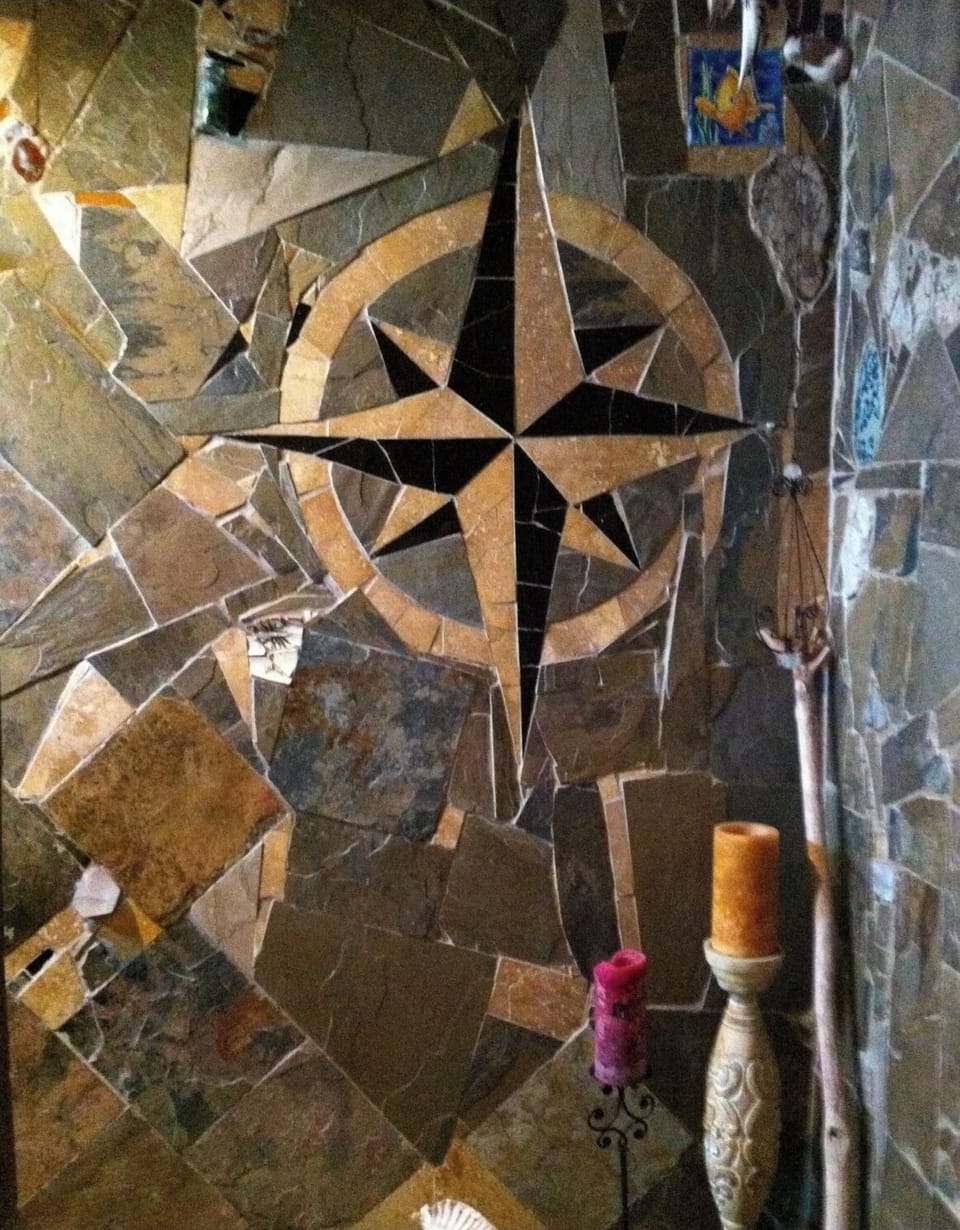 Master shower