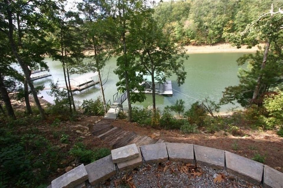View from basement deck