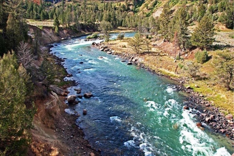 The beautiful Yellowstone River.