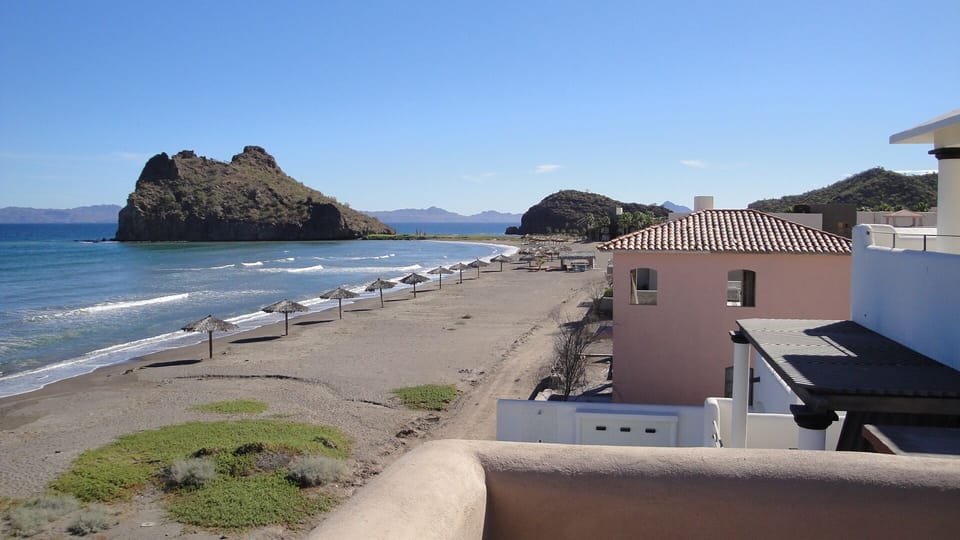 Beautiful Sea of Cortez 
"Our playground" at Loreto Bay. Featuring Nopolo Rock.