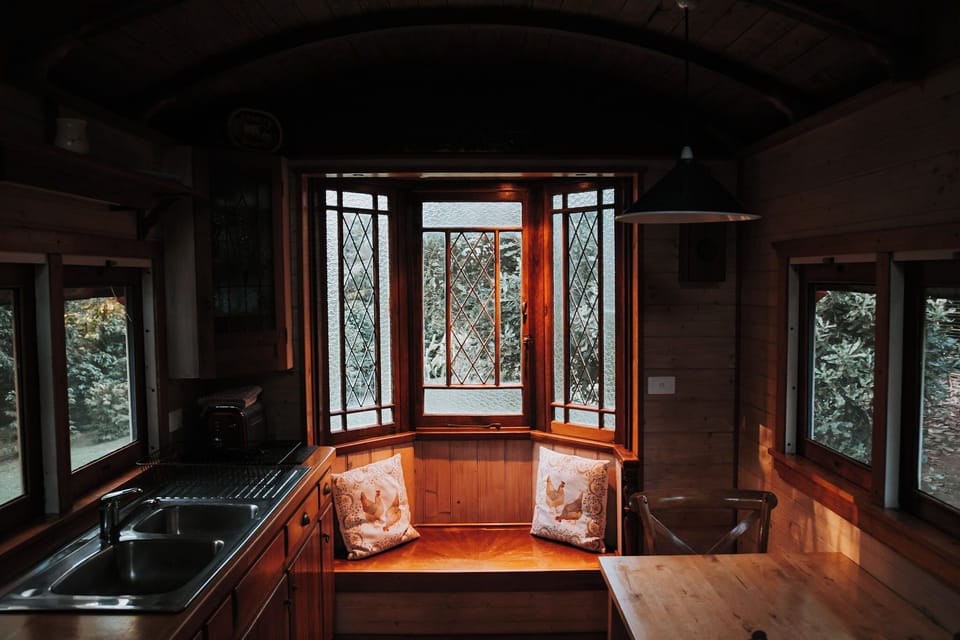 Queenslander Train Carriage | Premium bedding, pillowtop beds, blackout drapes, iron/ironing board