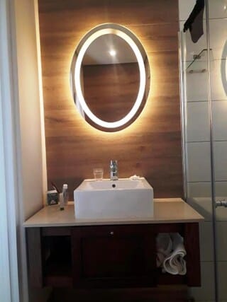 Free toiletries, hair dryer, towels, soap