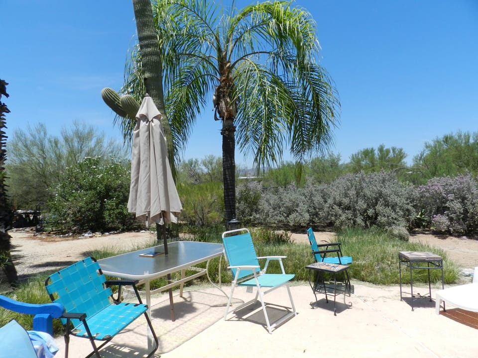patio by the pool