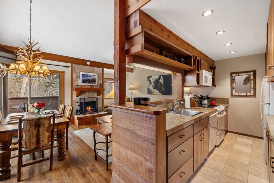 Kitchen and Living Area